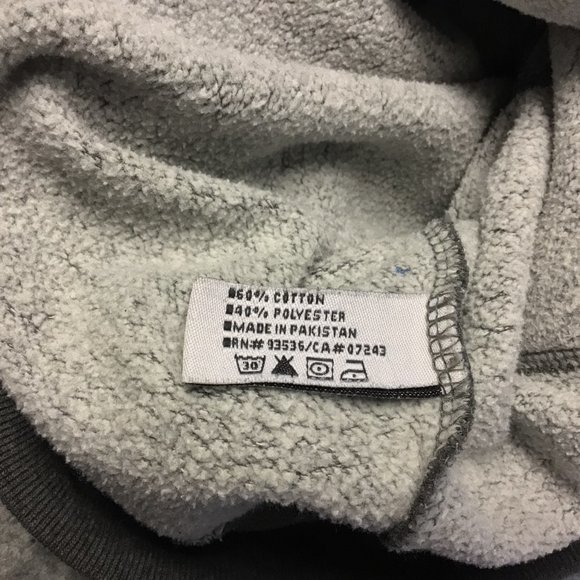 Vintage Ecko Unlimited Hoodie Mens L Gray Sweatshirt Embroider Logo Pullover Y2K - Picture 5 of 11